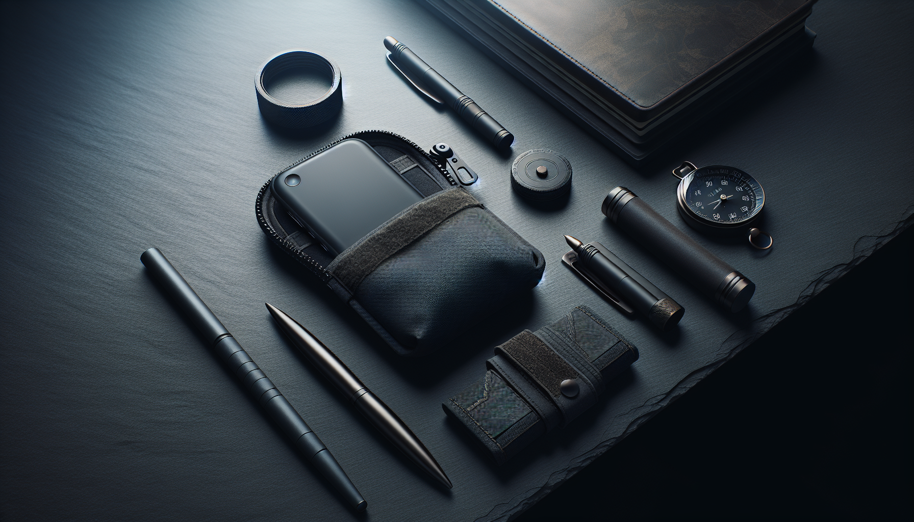 How to block cell phone tracking with Faraday isolation pouch on tactical desk